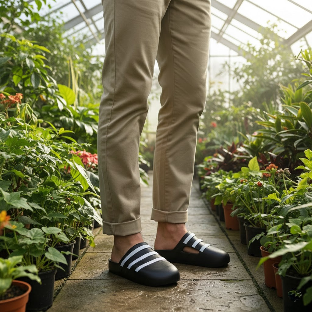 خرید آنلاین دمپایی مردانه پاپا مدل اوزاکا آدیداس کد 01